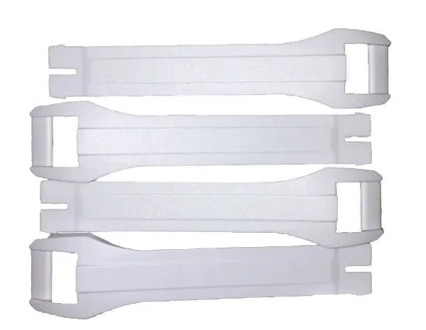 Gaerne SGJ Boots Long Straps White - Pack Of 4 - FREE UK Shipping, FREE 365 Day Returns | Moto Central