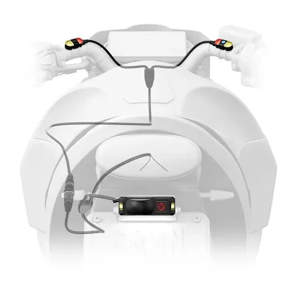 Garmin Zumo R1 Motorcycle Rearview & Blind Spot Radar Black FREE UK Delivery, FREE 365 Day Returns | Moto Central