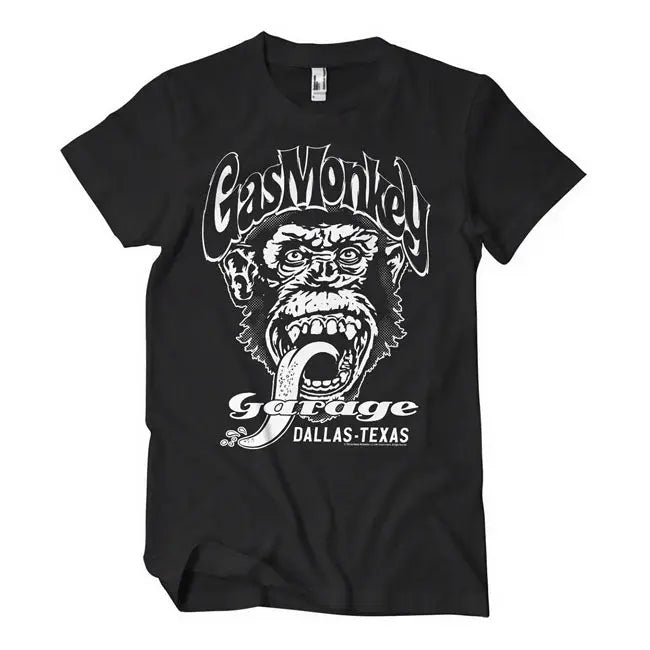 Gas Monkeys Garage Dallas-Texas T-Shirt Black - FREE UK Shipping, FREE 365 Day Returns | Moto Central