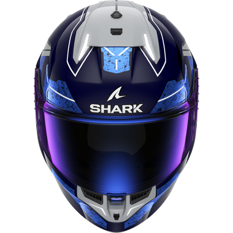 Shark Skwal i3 Rhad Blue / Chrome / Silver