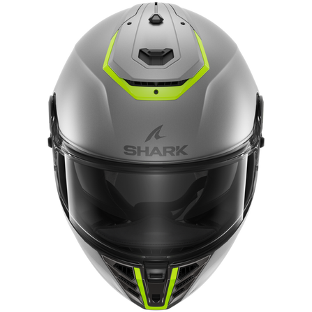 Shark Spartan RS Blank SP Matt Silver / Yellow
