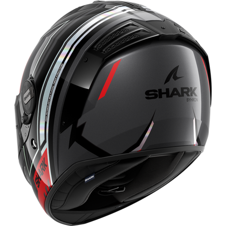 Shark Spartan RS Byhron Black / Chrome / Red