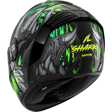 Shark Spartan RS Shaytan Black / Green / Anthracite
