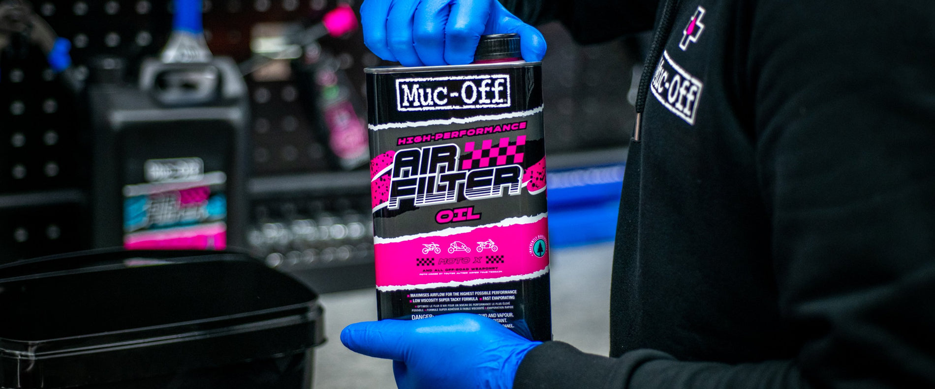 Muc-Off Motorcycle Air Filter Oil - 1 Liter