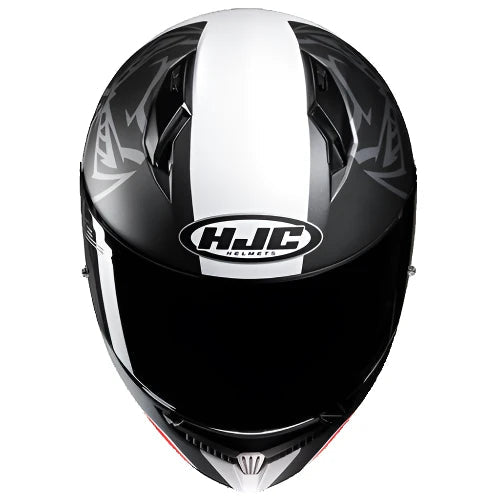 HJC C10 Fabio Quartararo 20 Full Face Helmet MC1SF Black / White / Red - FREE UK Shipping, FREE 365 Day Returns | Moto Central