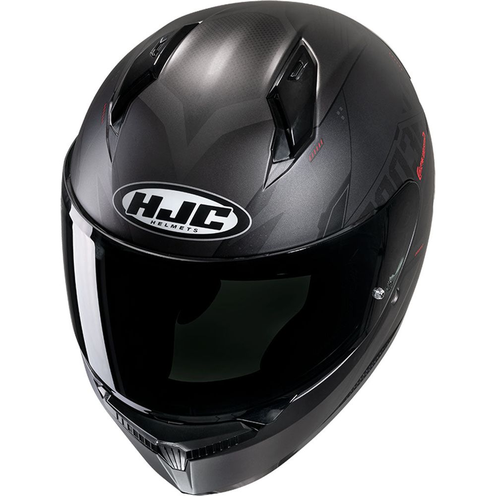 HJC C10 Inka Full Face Helmet MC1SF Red - FREE UK Shipping, FREE 365 Day Returns | Moto Central