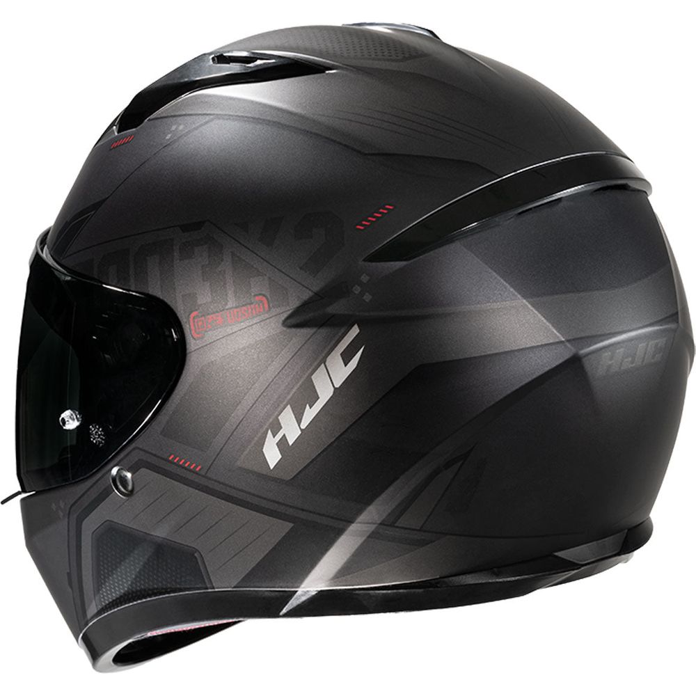 HJC C10 Inka Full Face Helmet MC1SF Red - FREE UK Shipping, FREE 365 Day Returns | Moto Central