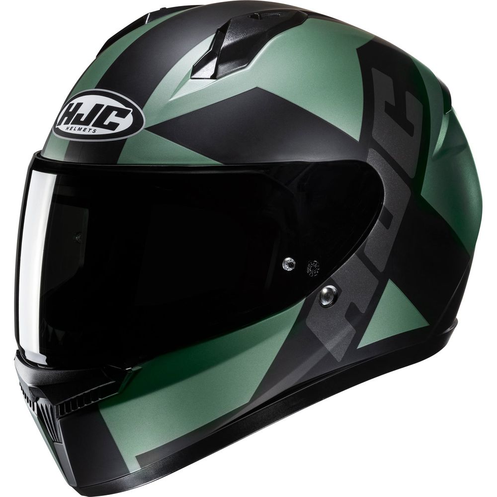 5xl motorcycle helmet uk HJC C10 Tez MC4SF Khaki Green