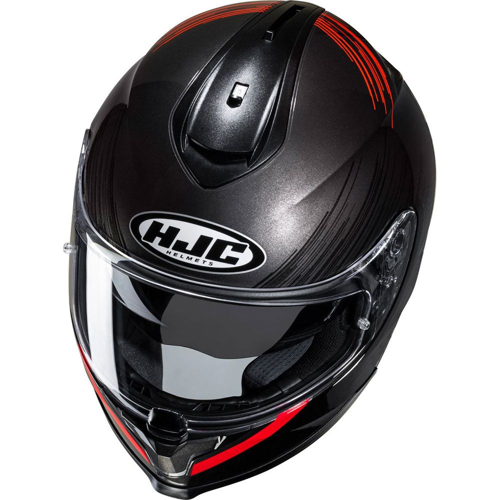 HJC C70N Sway Full Face Helmet MC1 Red - FREE UK Shipping, FREE 365 Day Returns | Moto Central