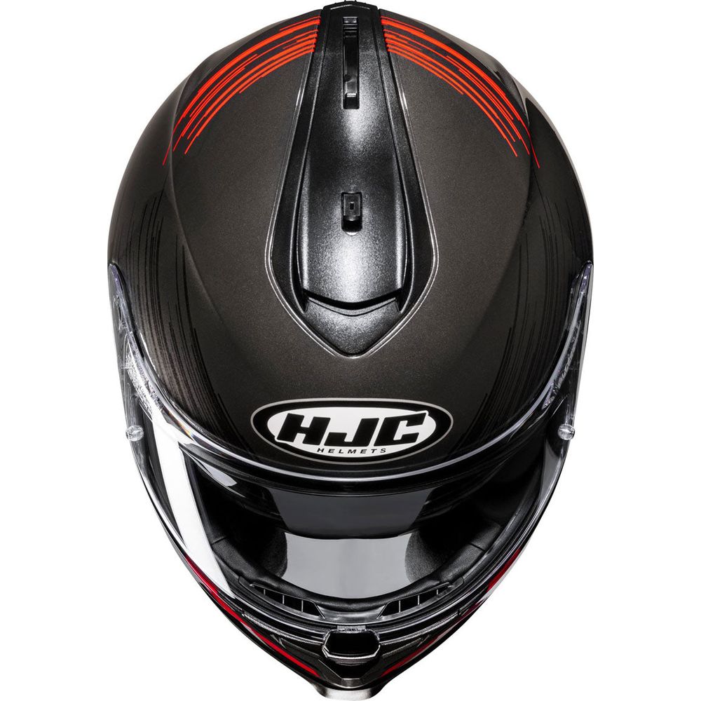HJC C70N Sway Full Face Helmet MC1 Red - FREE UK Shipping, FREE 365 Day Returns | Moto Central