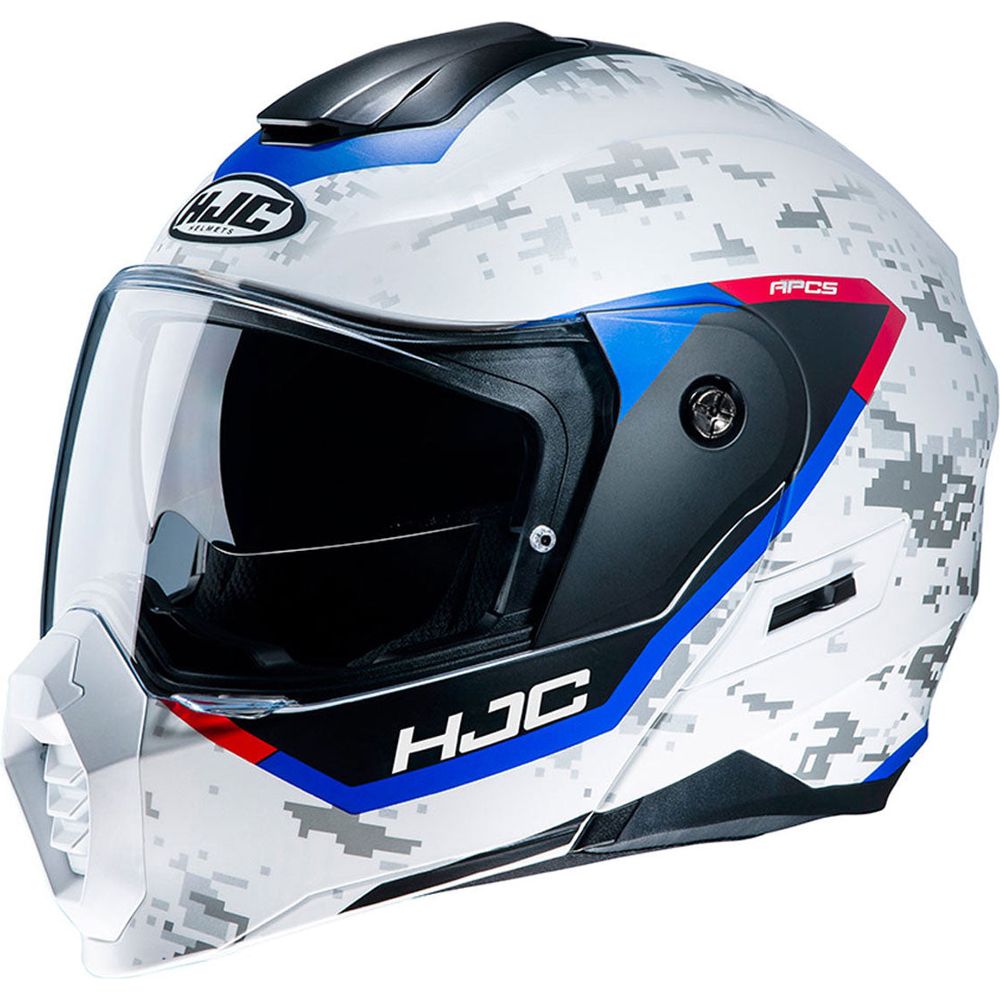 HJC C80 Bult MC21SF White / Red / Blue