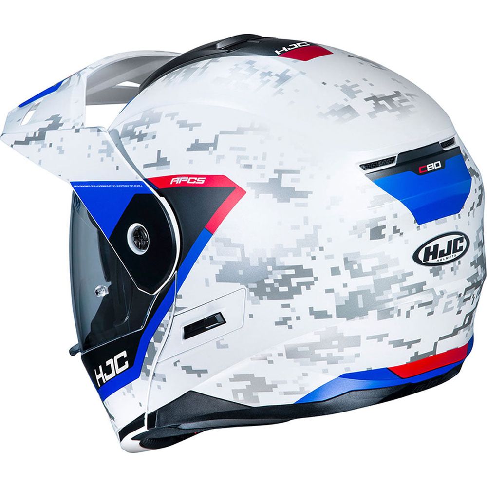 HJC C80 Bult MC21SF White / Red / Blue