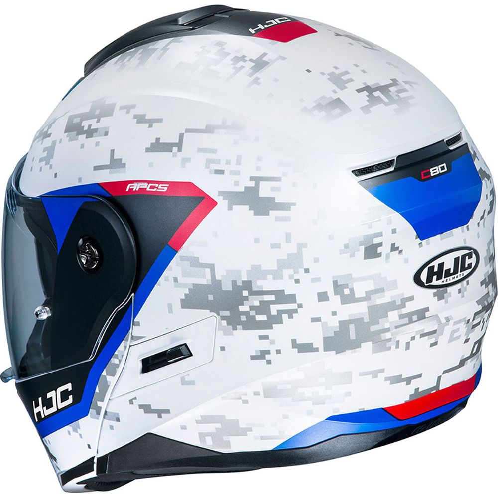 HJC C80 Bult MC21SF White / Red / Blue