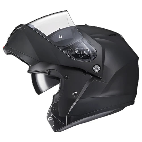 HJC C91N Flip-Up Helmet Matt Black - FREE UK Shipping, FREE 365 Day Returns | Moto Central