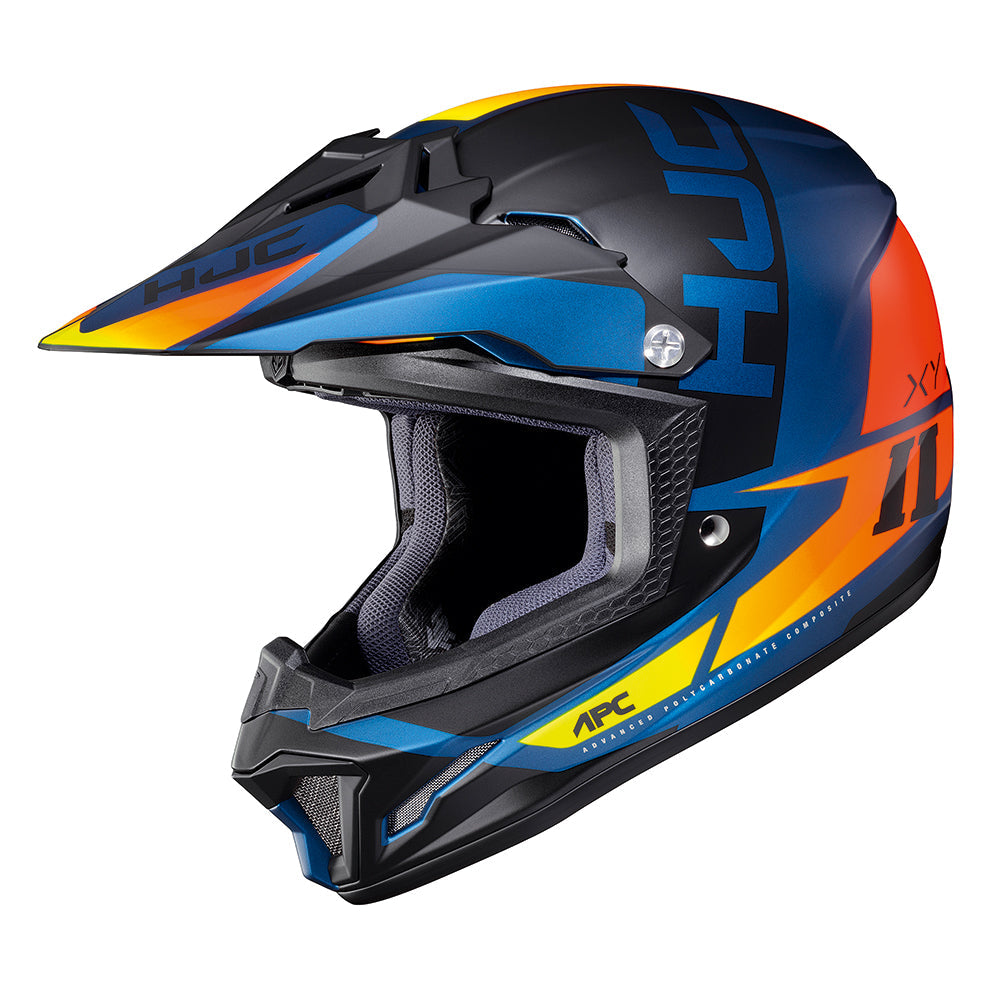 HJC CL-XY 2 Youth Creed MC27SF Blue / Orange