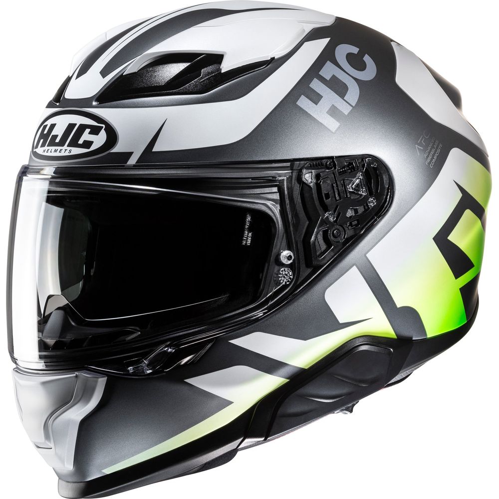 HJC F71 Bard Full Face Helmet MC4HSF Green - FREE UK Shipping, FREE 365 Day Returns | Moto Central
