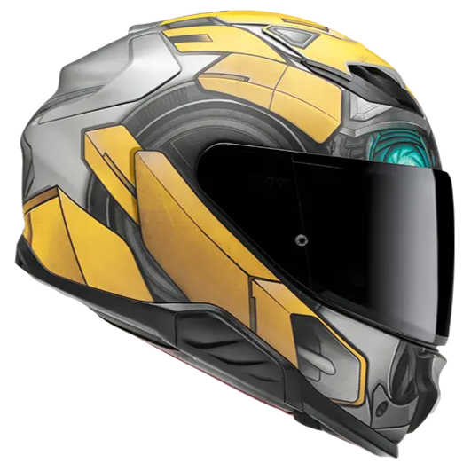 HJC F71 Bumblebee Hasbro MC3SF Yellow FREE UK Delivery, FREE 365 Day Returns | Moto Central