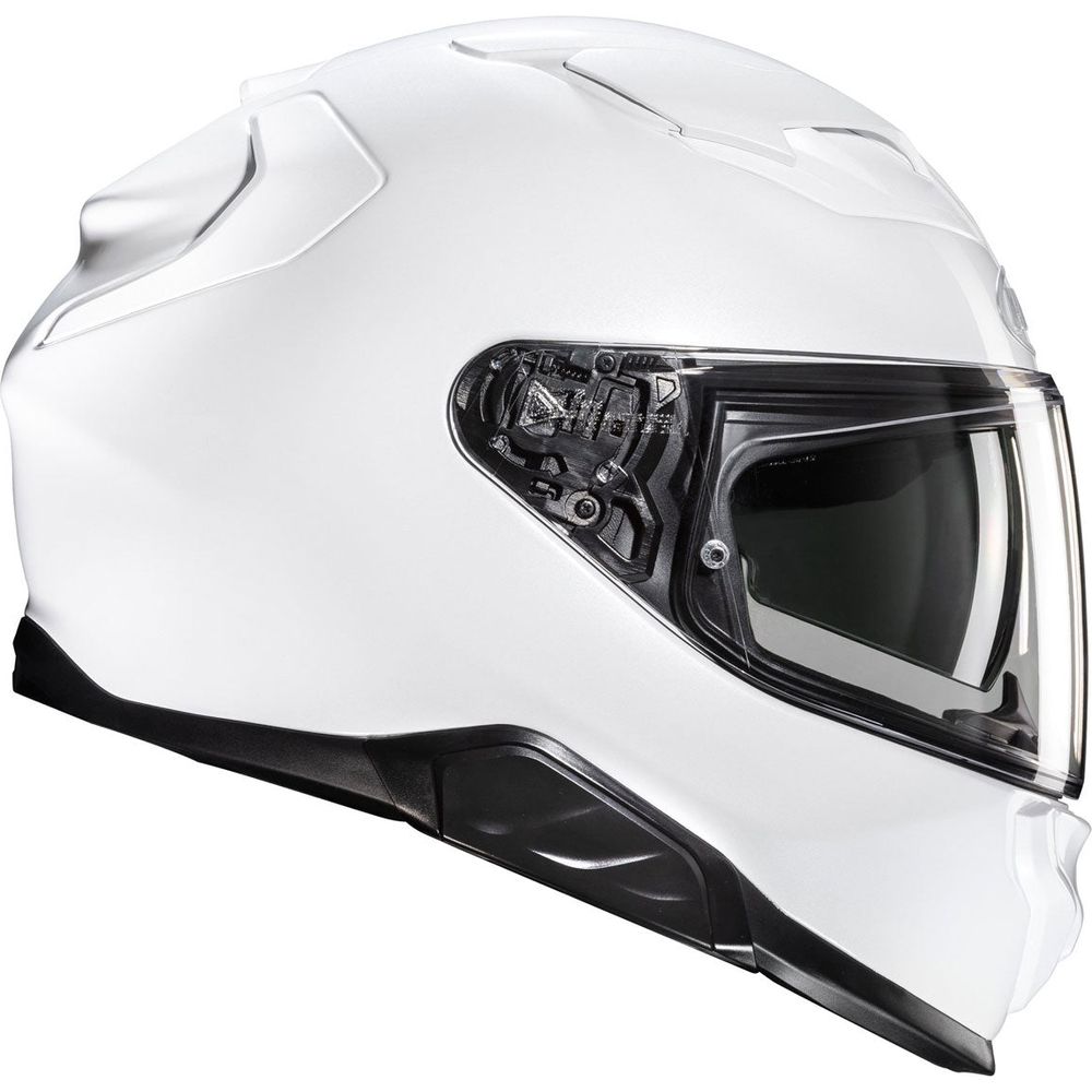 HJC F71 Full Face Helmet Pearl White - FREE UK Shipping, FREE 365 Day Returns | Moto Central