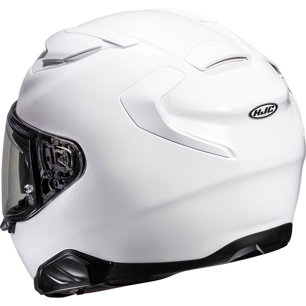 HJC F71 Full Face Helmet Pearl White - FREE UK Shipping, FREE 365 Day Returns | Moto Central