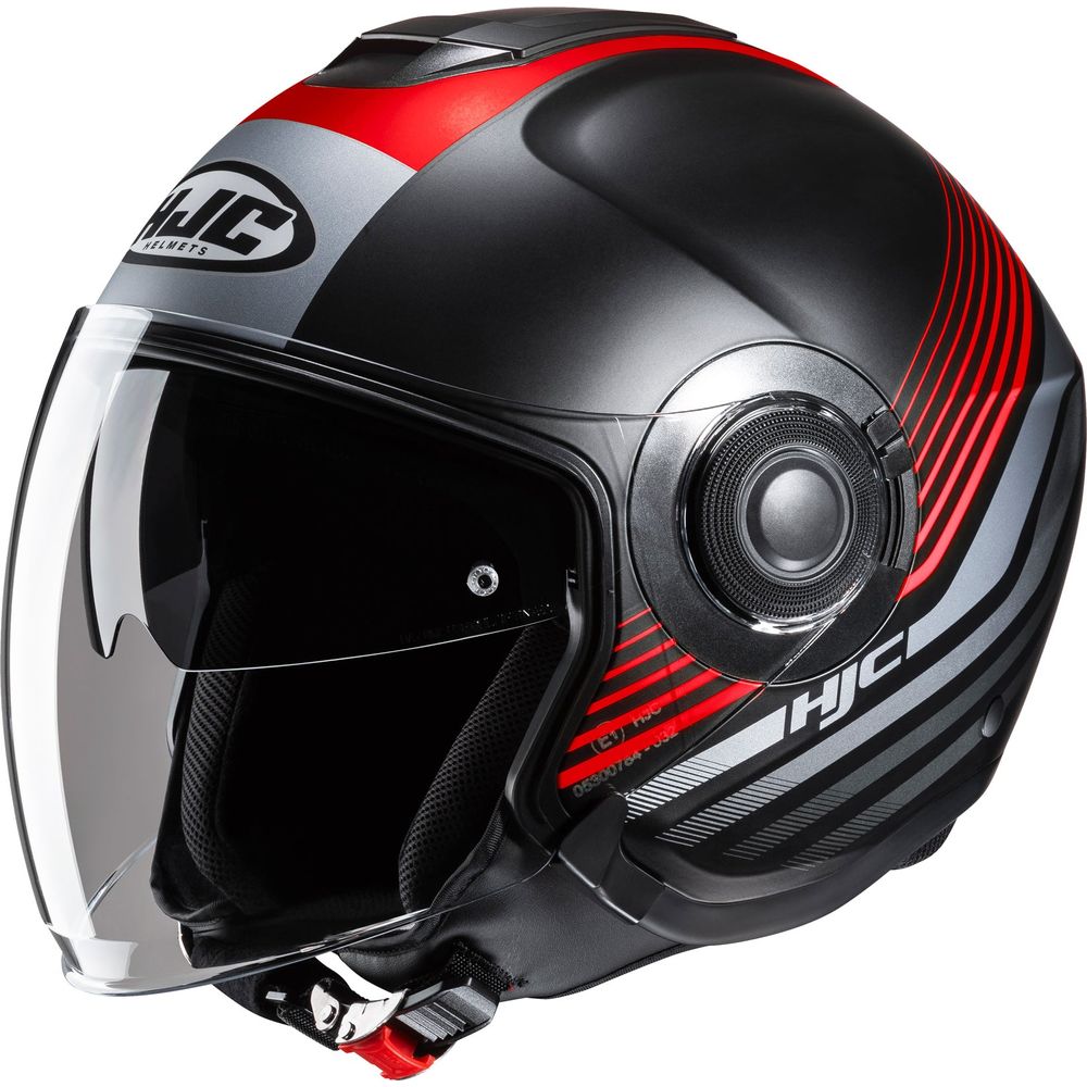 5xl motorcycle helmet uk HJC I40N Dova MC1SF Red