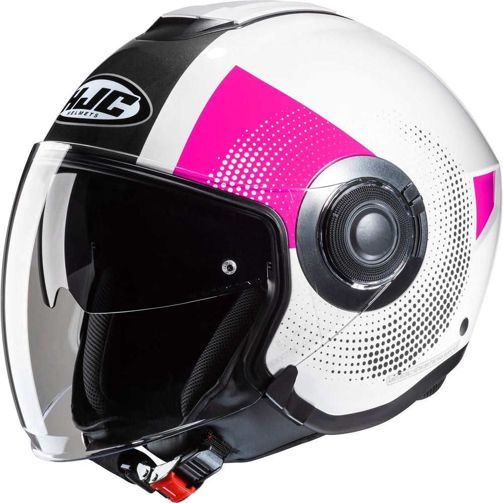 HJC I40N Pyle MC8 Pink