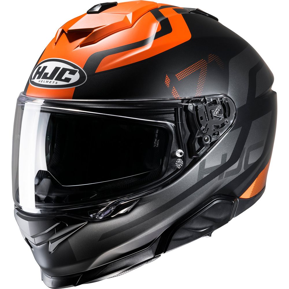 HJC I71 Enta Full Face Helmet MC7SF Orange - FREE UK Shipping, FREE 365 Day Returns | Moto Central