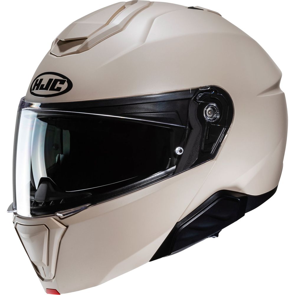 HJC I91 Flip-Up Helmet Matt Sand / Beige - FREE UK Shipping, FREE 365 Day Returns | Moto Central