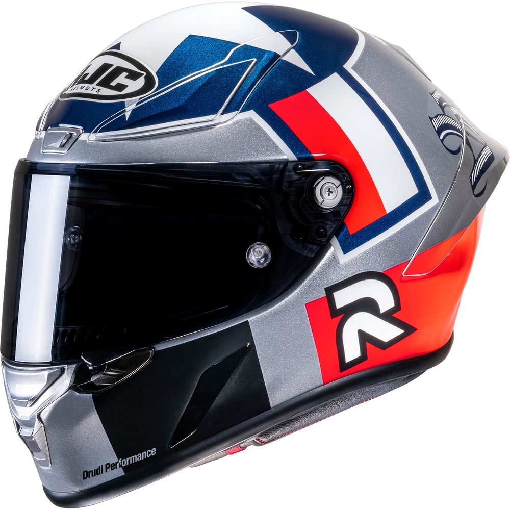 HJC RPHA 1 Ben Spies Silverstar Full Face Helmet Silver - FREE UK Shipping, FREE 365 Day Returns | Moto Central
