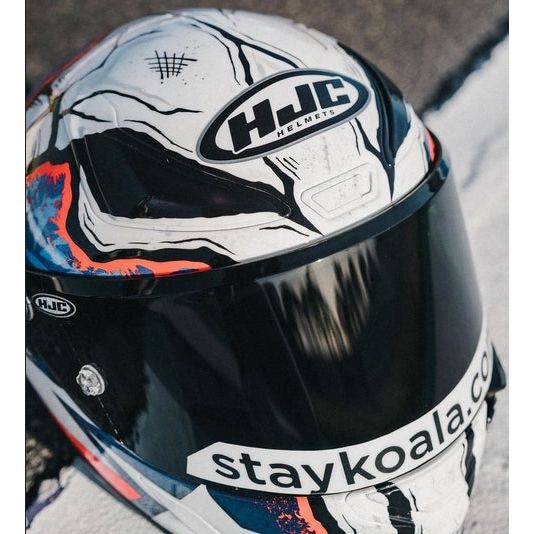 HJC RPHA 1 Garrett Gerloff Replica MC21 White / Red / Blue