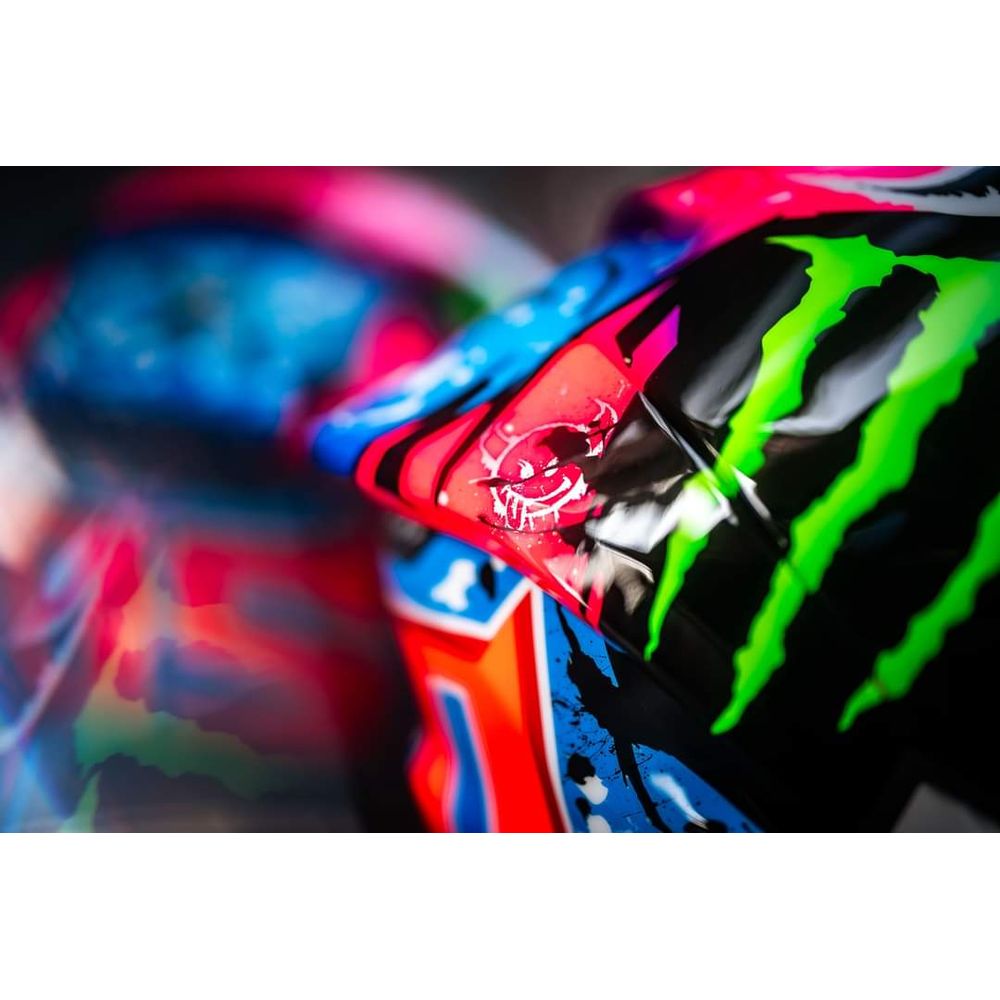 HJC RPHA 1 Quartararo Le Mans Special MC28 Black / Blue / Pink