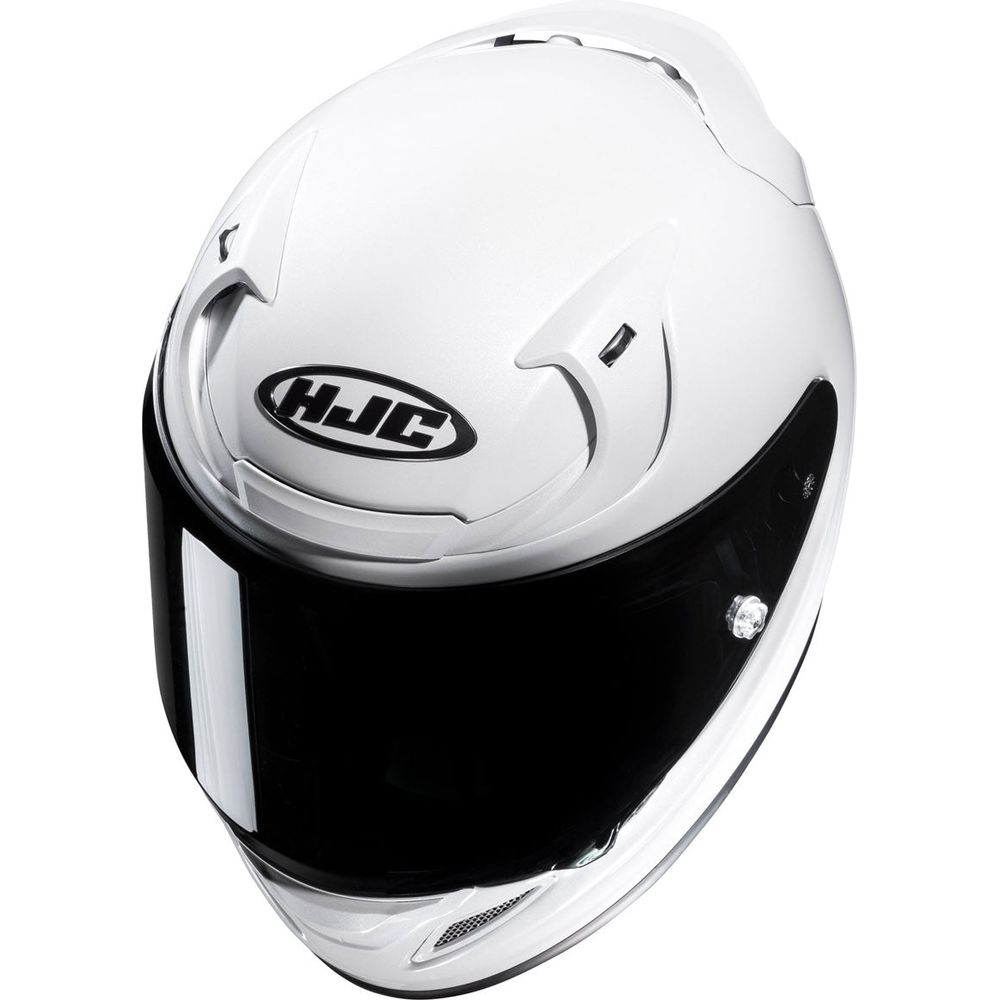 HJC RPHA 12 Full Face Helmet Pearl White - FREE UK Shipping, FREE 365 Day Returns | Moto Central