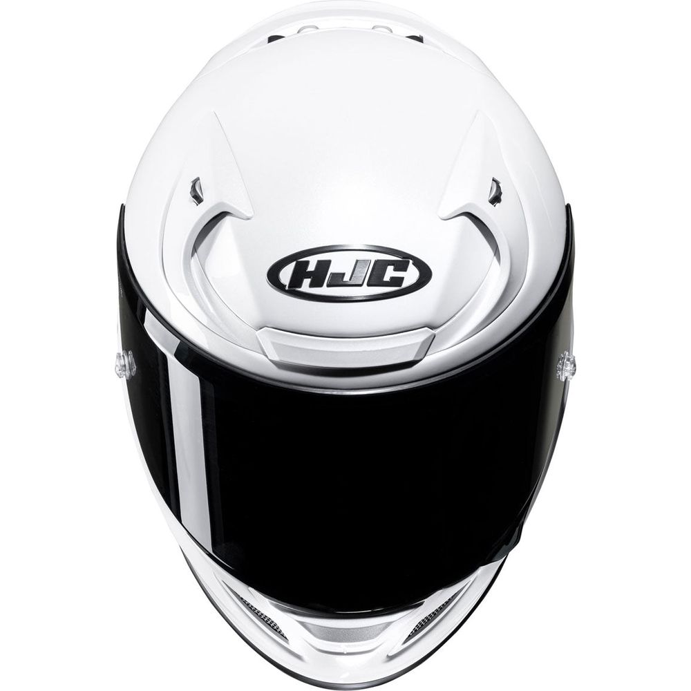 HJC RPHA 12 Full Face Helmet Pearl White - FREE UK Shipping, FREE 365 Day Returns | Moto Central