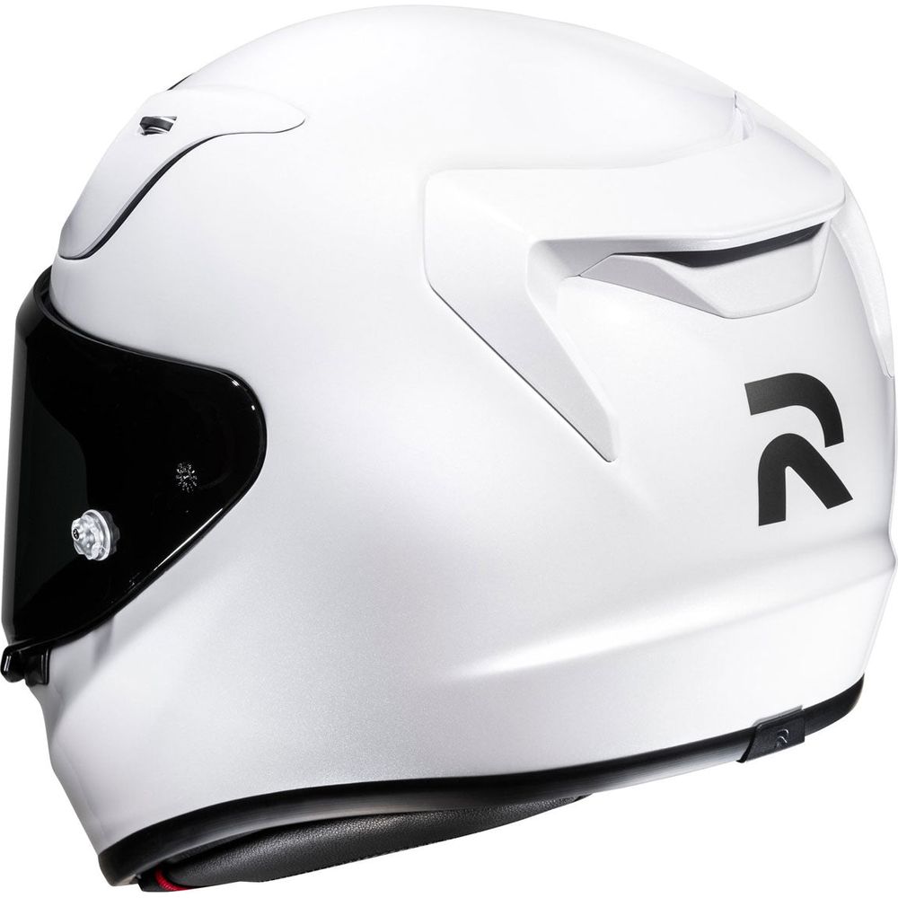 HJC RPHA 12 Full Face Helmet Pearl White - FREE UK Shipping, FREE 365 Day Returns | Moto Central