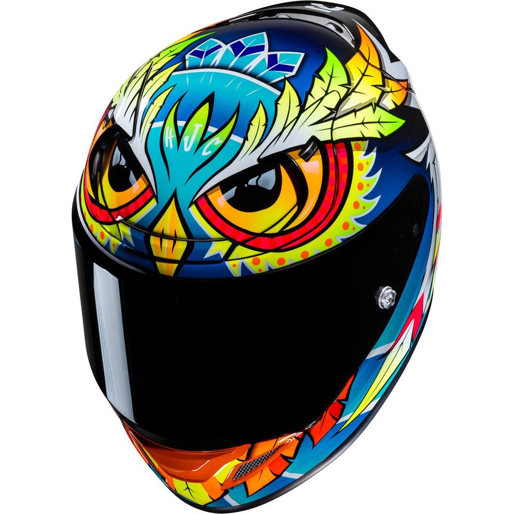HJC RPHA 12 Spasso Full Face Helmet MC3H Blue - FREE UK Shipping, FREE 365 Day Returns | Moto Central