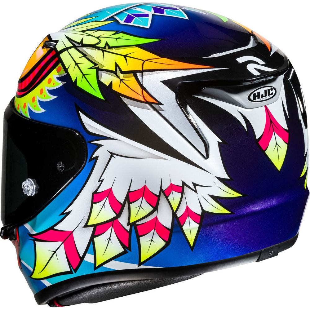 HJC RPHA 12 Spasso Full Face Helmet MC3H Blue - FREE UK Shipping, FREE 365 Day Returns | Moto Central