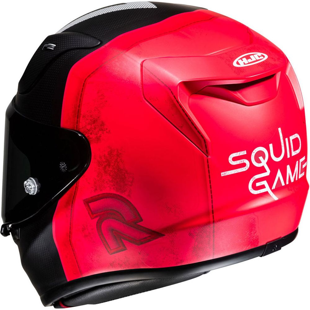 HJC RPHA 12 Squid Game Full Face Helmet MC1SF Red - FREE UK Shipping, FREE 365 Day Returns | Moto Central