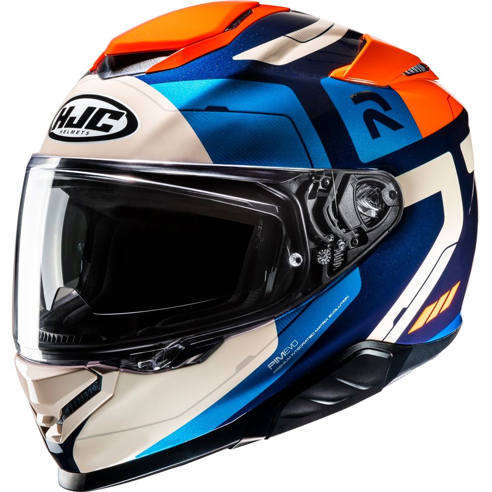 HJC RPHA 71 Cozad Full Face Helmet MC27 Blue/Orange FREE UK Delivery