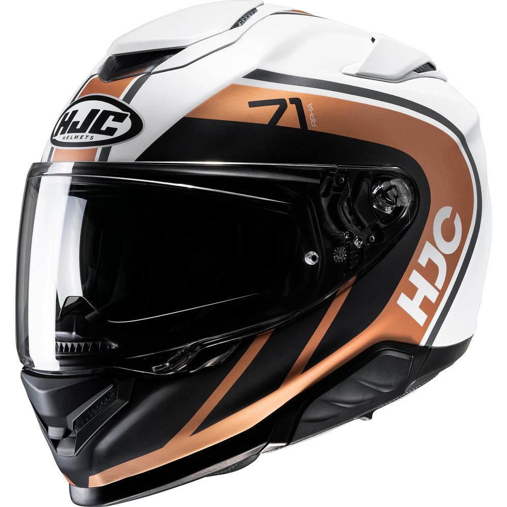 HJC RPHA 71 Mapos Full Face Helmet MC9SF Gold / Brown - FREE UK Shipping, FREE 365 Day Returns | Moto Central