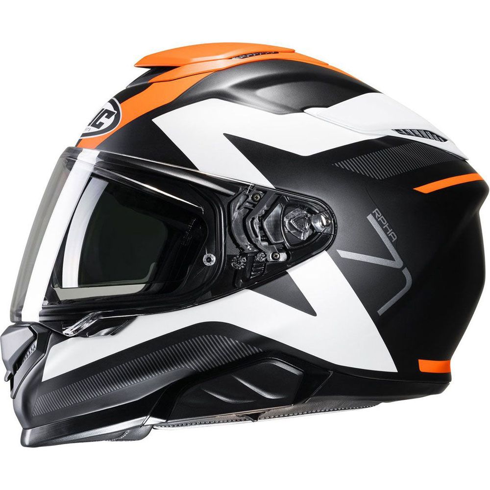 HJC RPHA 71 Pinna Full Face Helmet MC7SF Orange - FREE UK Shipping, FREE 365 Day Returns | Moto Central