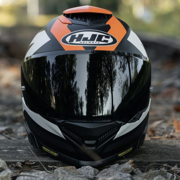 HJC RPHA 71 Pinna Full Face Helmet MC7SF Orange - FREE UK Shipping, FREE 365 Day Returns | Moto Central