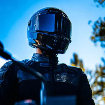 HJC V10 Full Face Helmet Black - FREE UK Shipping, FREE 365 Day Returns | Moto Central