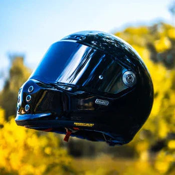 HJC V10 Full Face Helmet Black - FREE UK Shipping, FREE 365 Day Returns | Moto Central