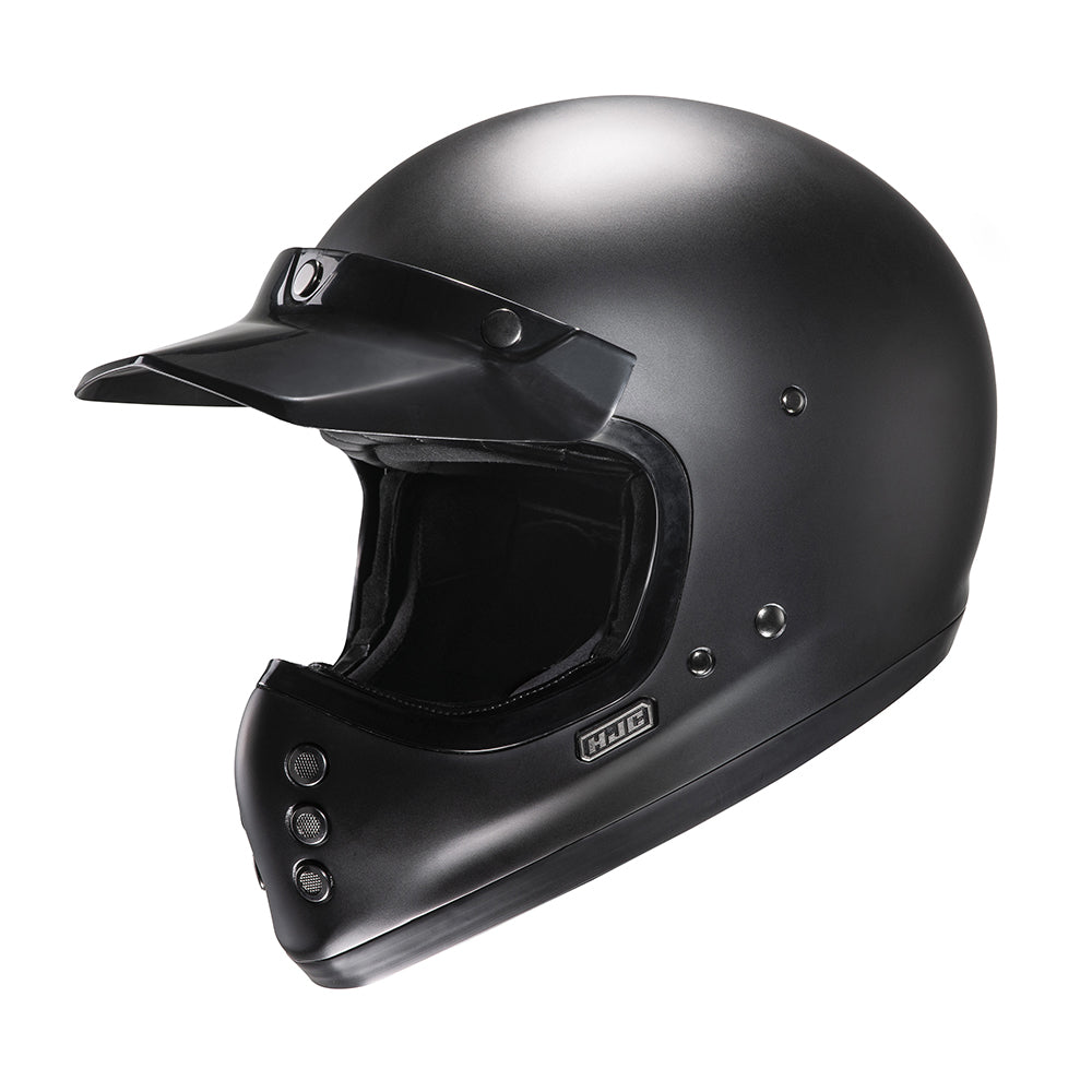 HJC V60 Full Face Helmet Matt Black - FREE UK Shipping, FREE 365 Day Returns | Moto Central