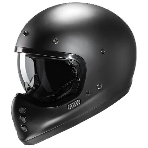HJC V60 Full Face Helmet Matt Black - FREE UK Shipping, FREE 365 Day Returns | Moto Central