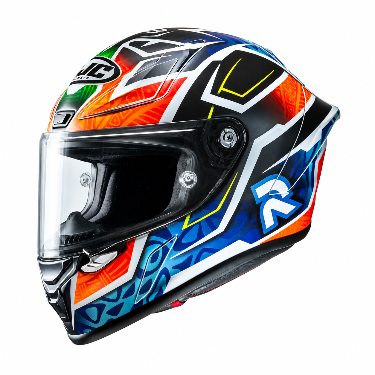 HJC RPHA 1 Binder Replica MC27SF Blue / Orange