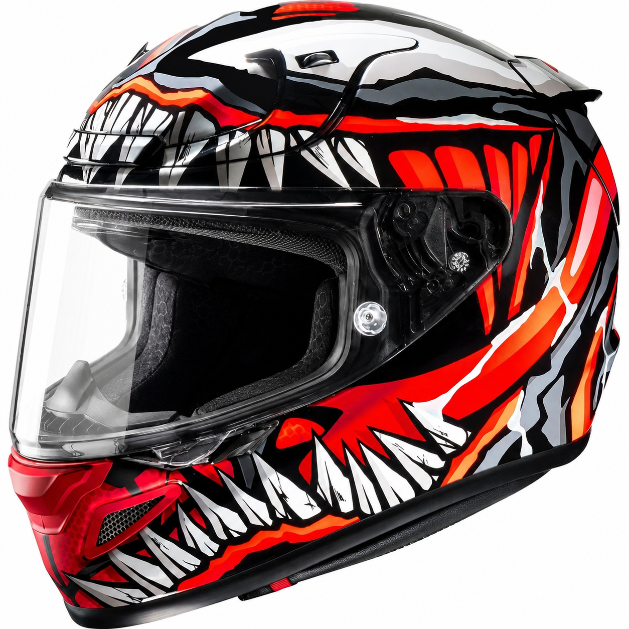 HJC RPHA 12 Maximized Venom Marvel MC1SF Black / Red
