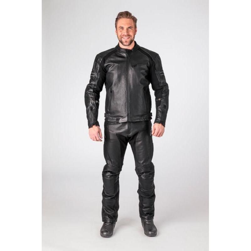 Halvarssons All Season Selja Waterproof Leather Jacket Black