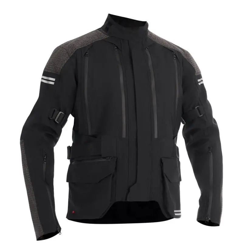Halvarssons Dalen Textile Jacket Black - FREE UK Shipping, FREE 365 Day Returns | Moto Central