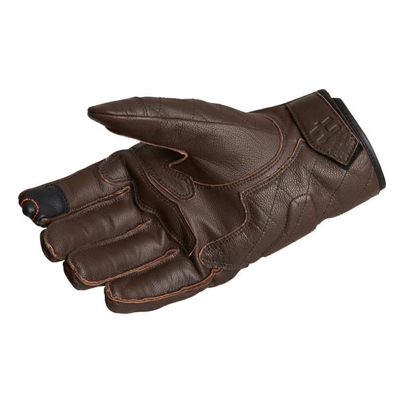 Halvarssons Hofors Short Leather Gloves Brown