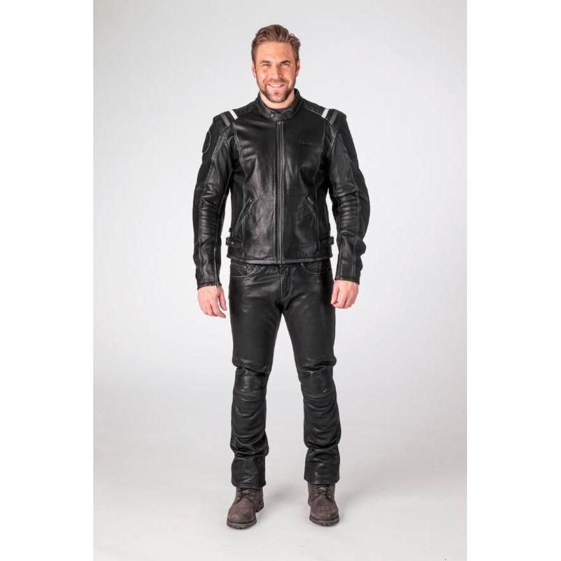 Halvarssons Skalltorp Classic Soft Leather Jacket Black